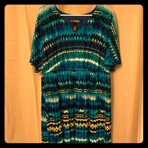 Multi Color Lane Bryant Dress